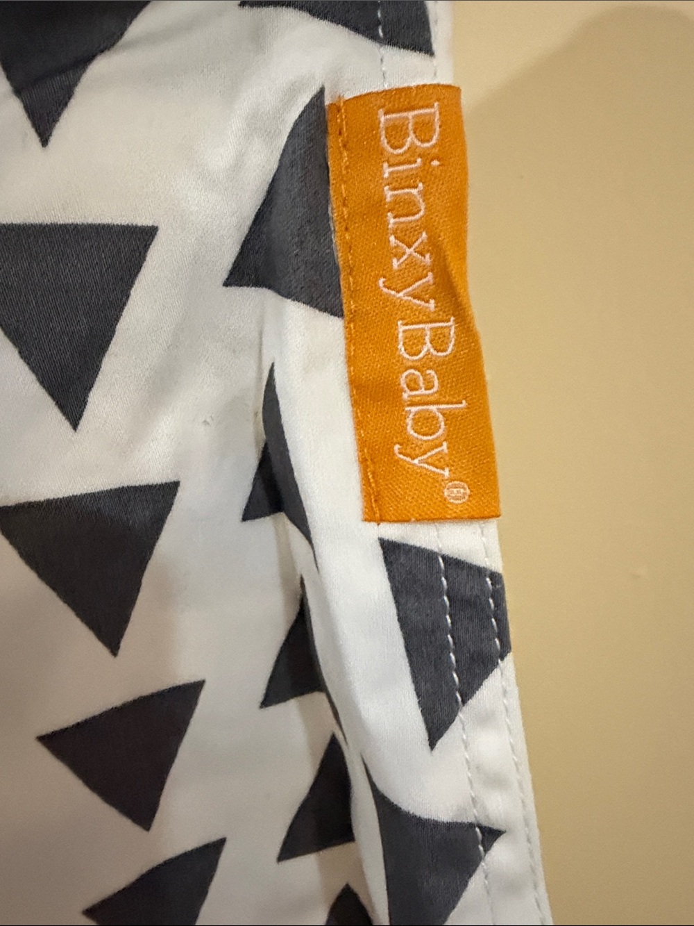 Binxy Baby Cart Hammock - Triangles - Picture 2 of 9